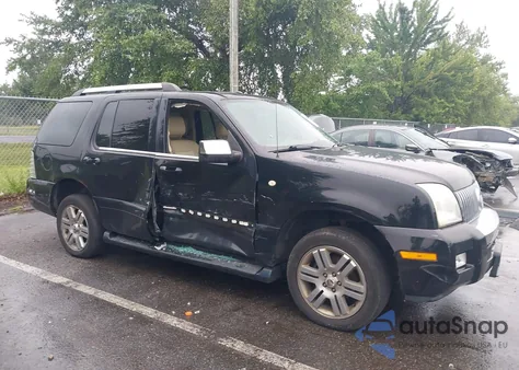 2008 Mercury Mountaineer Premier z USA, uszkodzony, nr VIN 4M2EU48898UJ10684